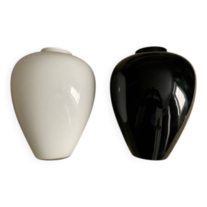 Paire de vases/urnes signés Barovier & Toso (Murano)