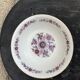 Paris porcelain salad bowl vintage floral motif 1970