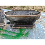 Pair of cast iron planters from 1900 from Charleville-Mézières