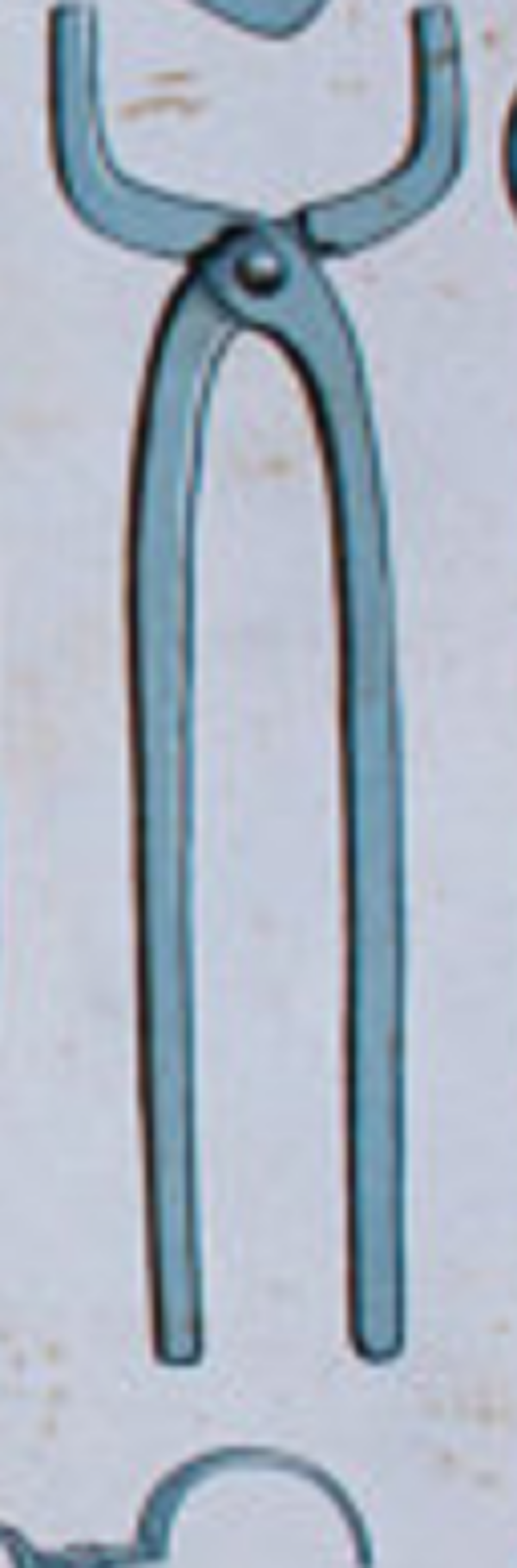 Affiche ''Outils pour travailler'' grille éducatif 1929 en métal