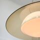 Lampe rare UFO Space Age de Guzzini en marron clair, années 1970