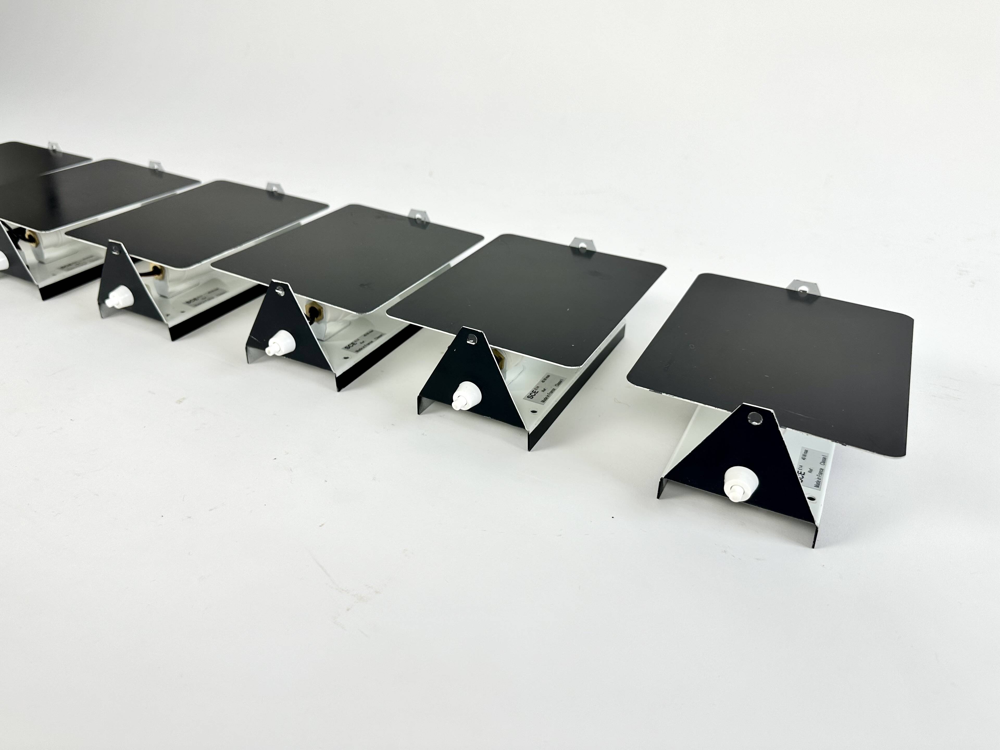 CP1 wall lights from Les Arcs, Charlotte Perriand, France 1960-70