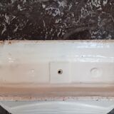 Art deco cast iron planter