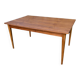 Vintage Scandinavian table for 6 people from the 1960s-70s.