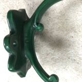 Pair of enamelled cast iron pads