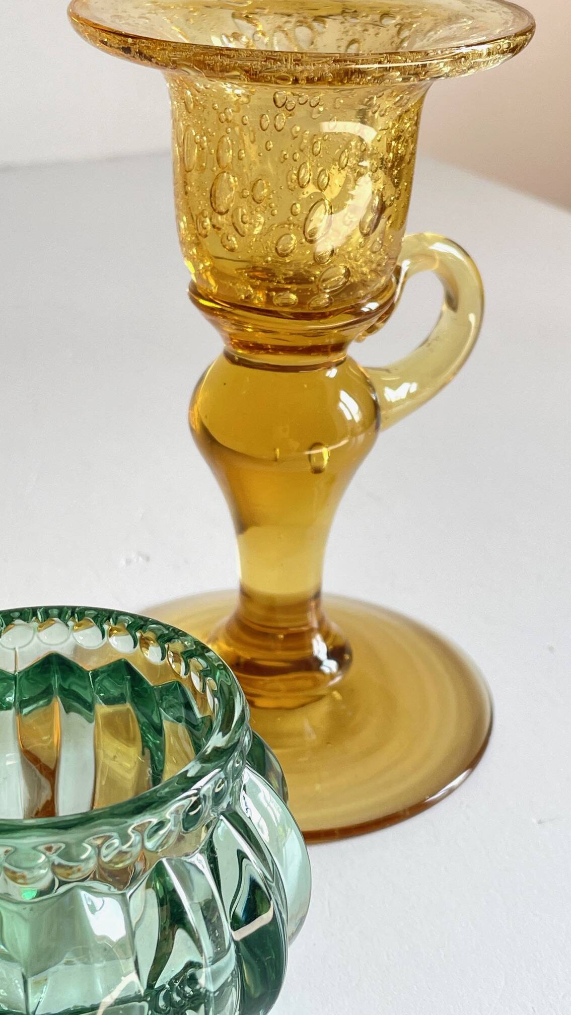 BOUGEOIRS Vintage Tinted Glass