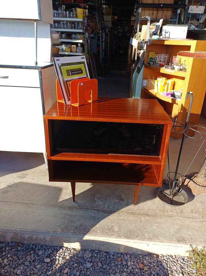 Small vintage teak living room furniture