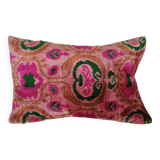 Housse Ikat en Velours de Soie