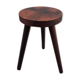 Wooden tripod stool