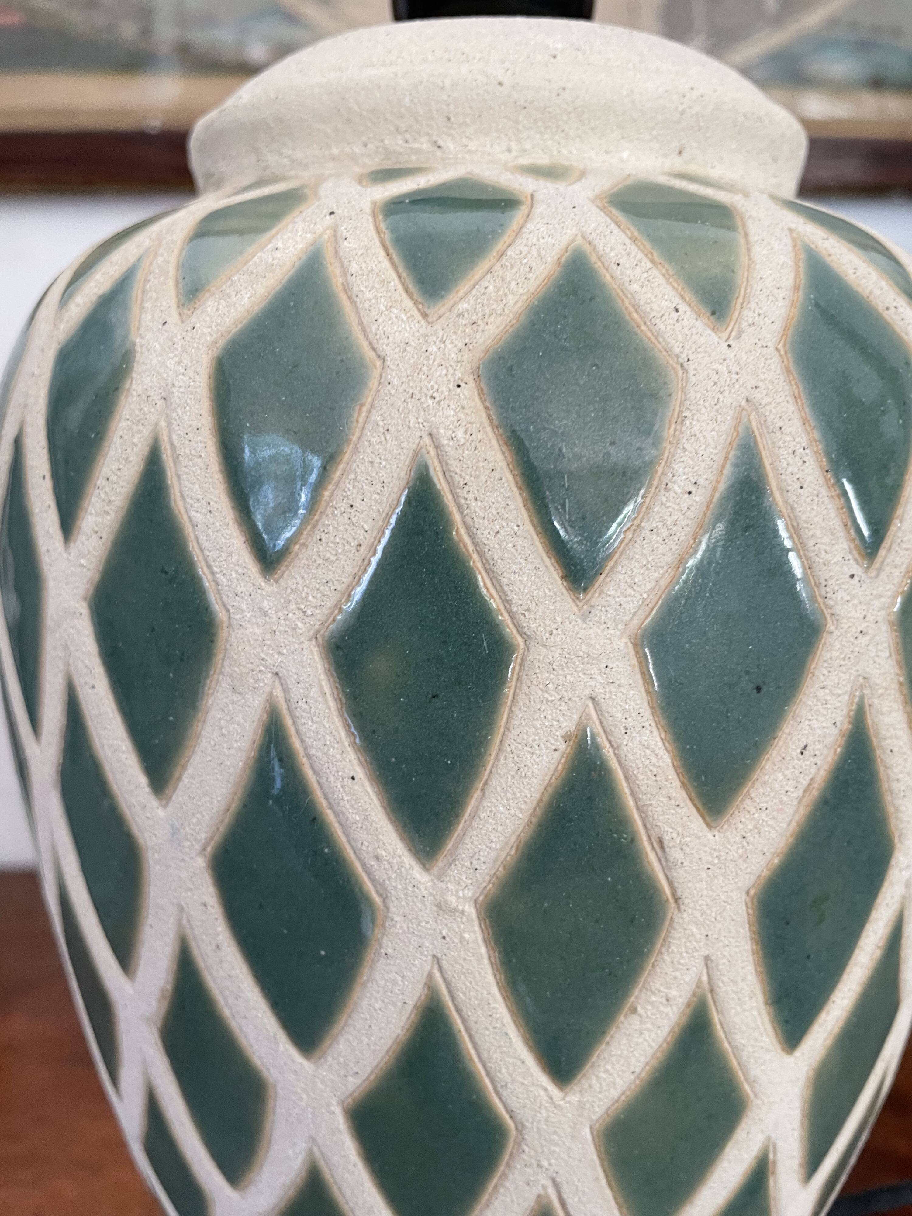 Vintage ceramic lamp