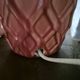 Rare 1970s Desk lamp with pleated shade