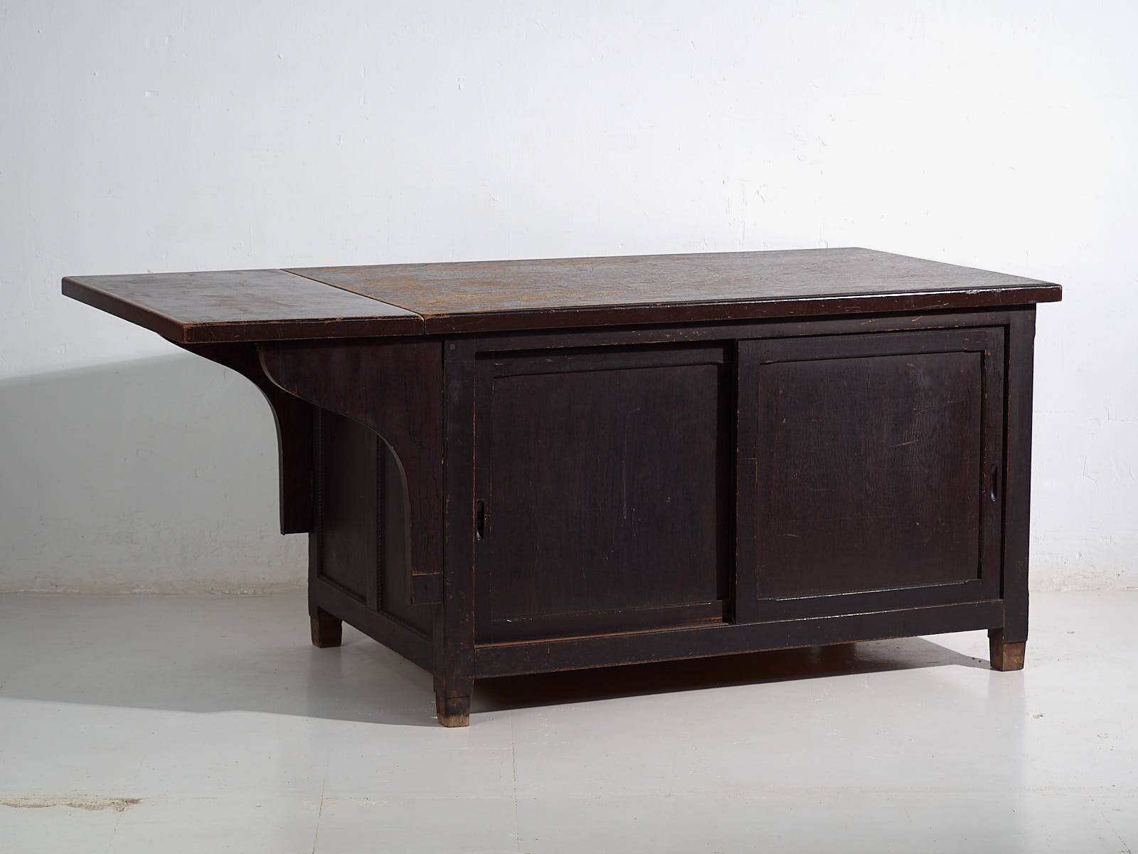Japanese work and storage table – Showa period (c. 1950-1979) #101