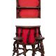 Dry Bar French Vinery Bar and Stool Set, 1960s, Set of 4
