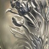 Large vase with 2 Art Deco handles signed Verlys