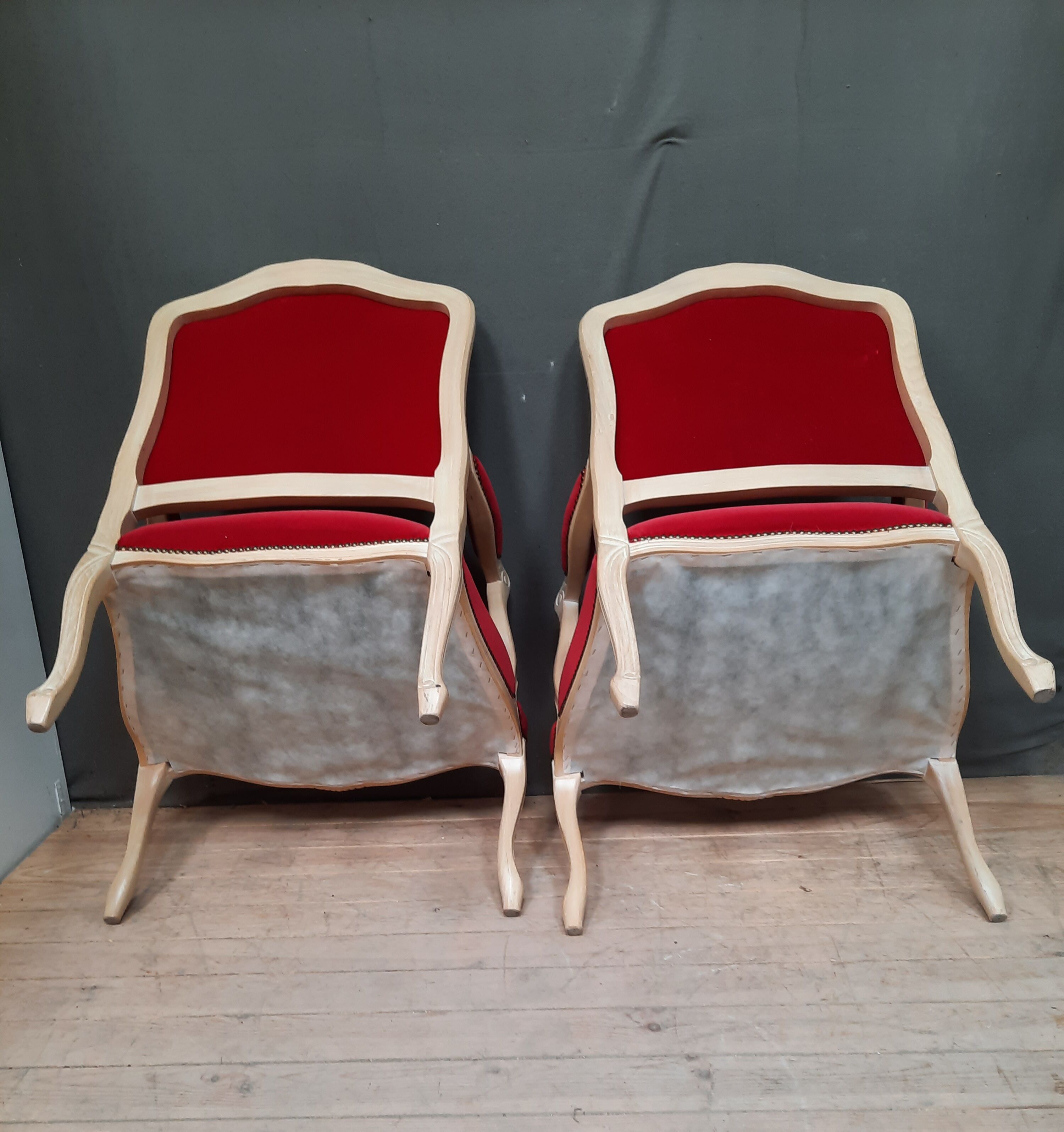 Louis XV style armchairs