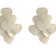 Heart Shaped Glass Sconces, 1980s, Set of 2