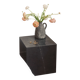 Grey marble cube