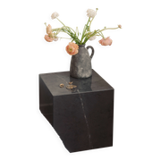 CUBE EN MARBRE GRIS