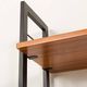 Italian mid century bookcase with a desk, 1970s