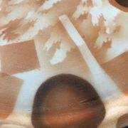 dish in faience art deco ditmar urbach