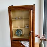 Antique toilet cabinet