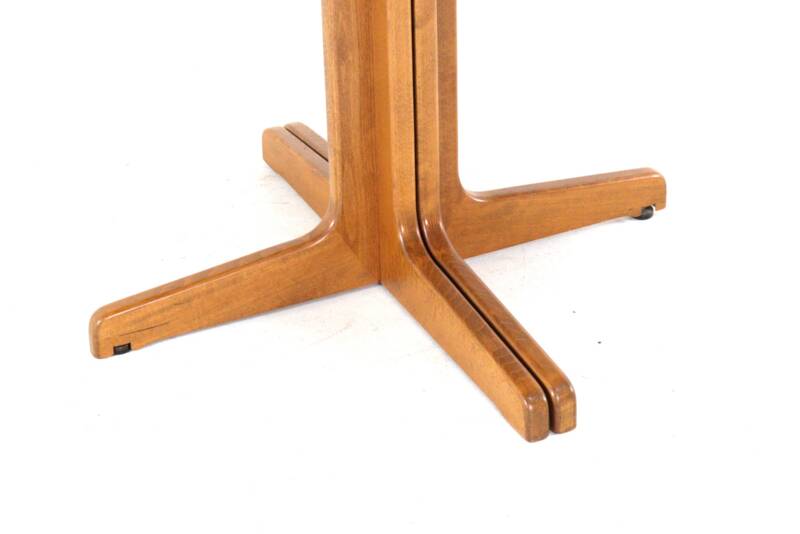 Round extendable dining table 2x 'Vienna' Thonet - mid-century modern style