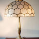 Brass and mother-of-pearl lamp 1960-70