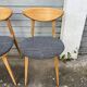 (Lot) 4 Baumann Fontania chairs 1960 (Fully restored)