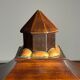 Cabinet d'art en marqueterie allemande