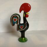 Cast iron rooster letter rack