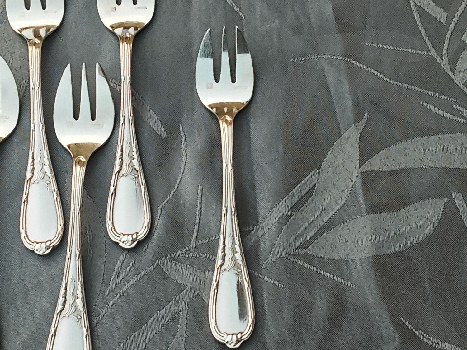 Ercuis oyster forks