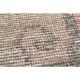 1970s Turkish Oushak Handmade Wool Cotton Orange Runner Rug 98x346