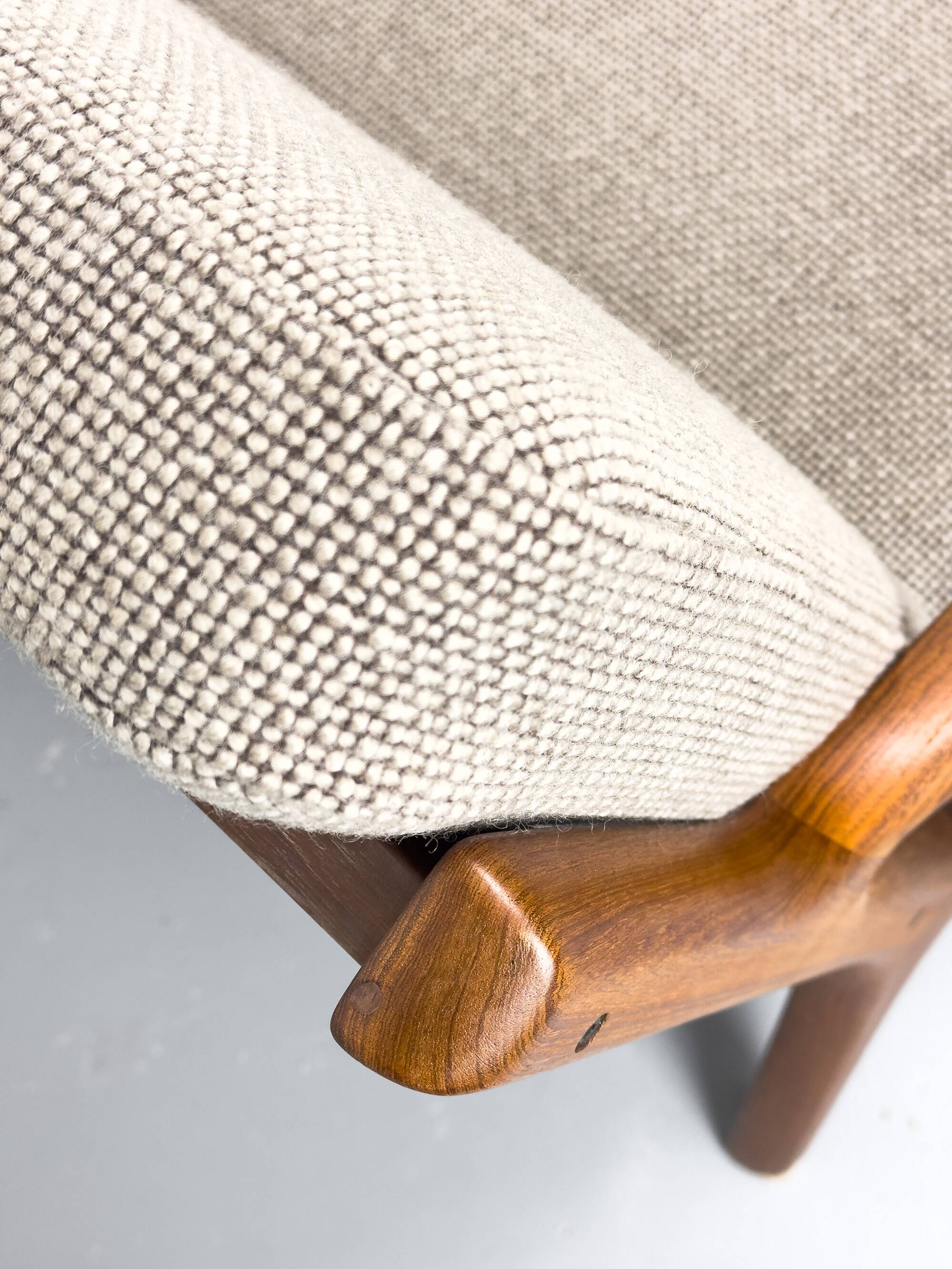 Teak 3-Seater Senator Sofa by Ole Wanscher for France & Søn, 1964