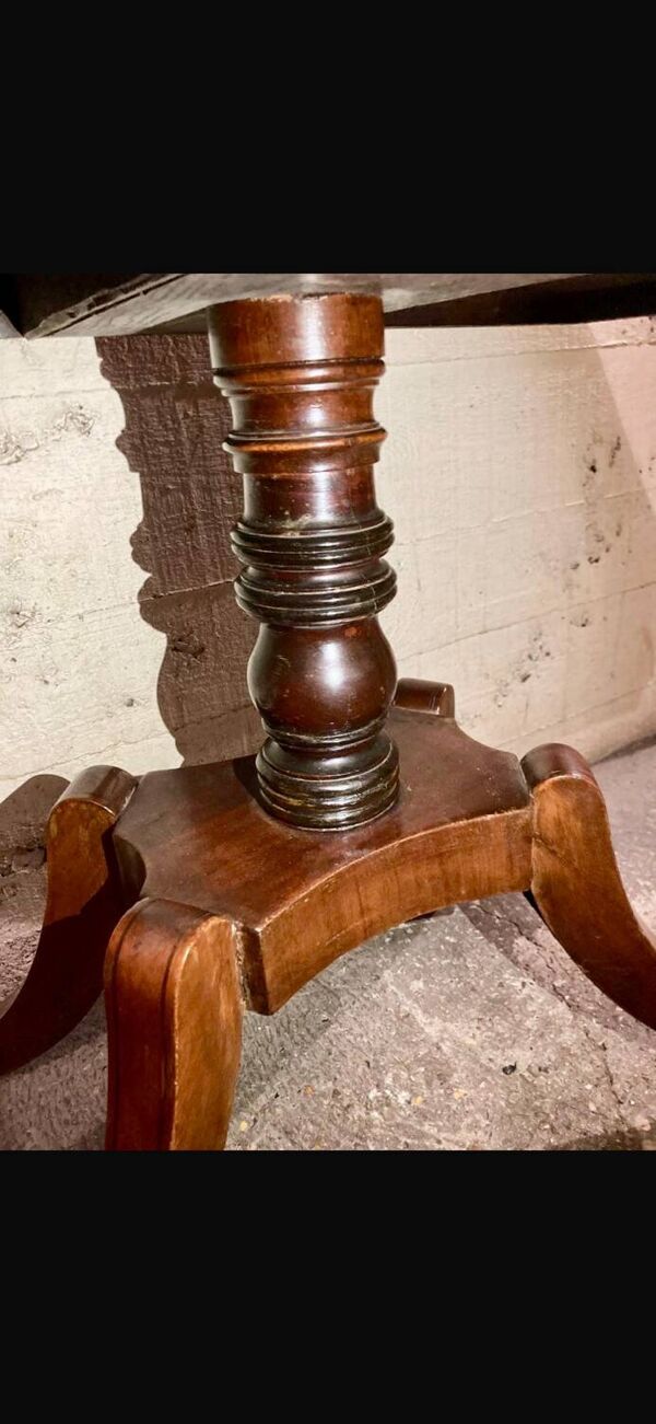 Console/Table de jeu en acajou