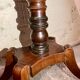 Mahogany console/game table