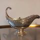 Silver sauceboat 800, Louis XVI style, Hanau around 1900