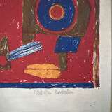 Lithograph by Pierre Courtin, 1970