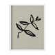 Botanical illustration giclee print, 50x70
