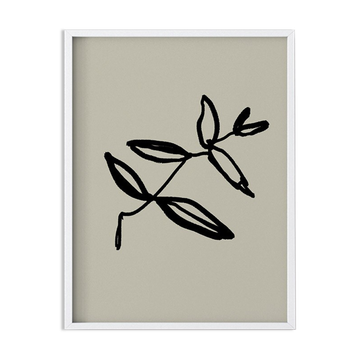 Botanical illustration giclee print, 50x70