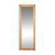 Large mirror in patinated solid wood (186 x 65 x 6cm)