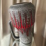 Vase west germany deco vintage scheurich