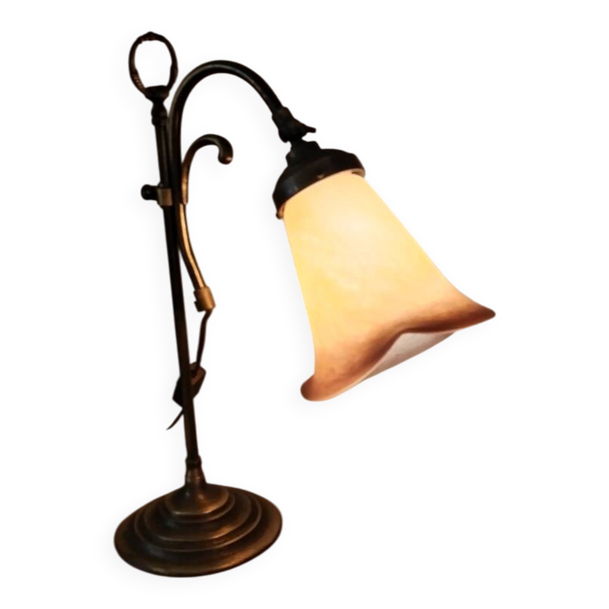 Hot water bottle lamp