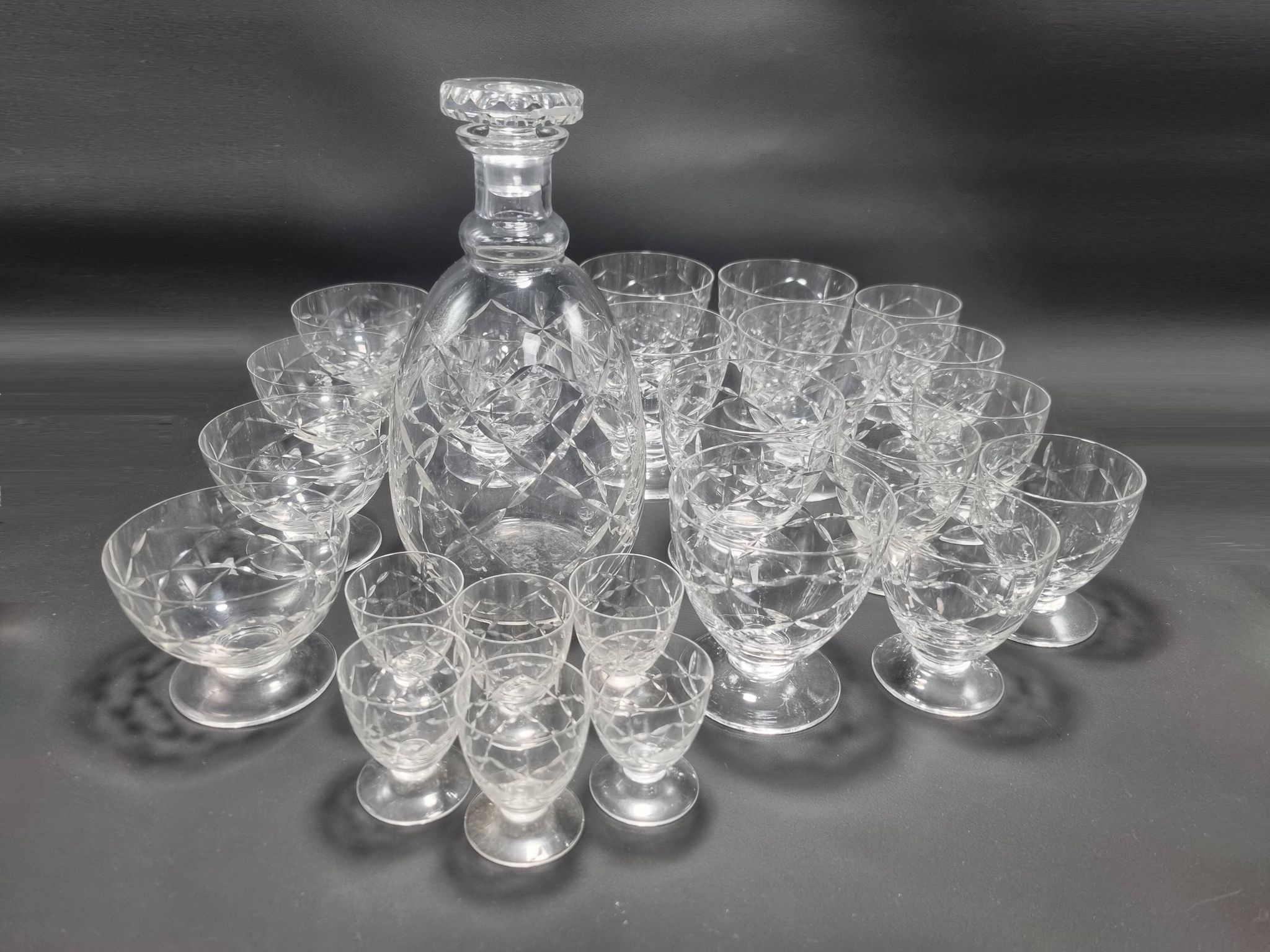Verres Daum Nancy France