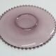 1960s Glass Serving Tray, Czechoslovakia