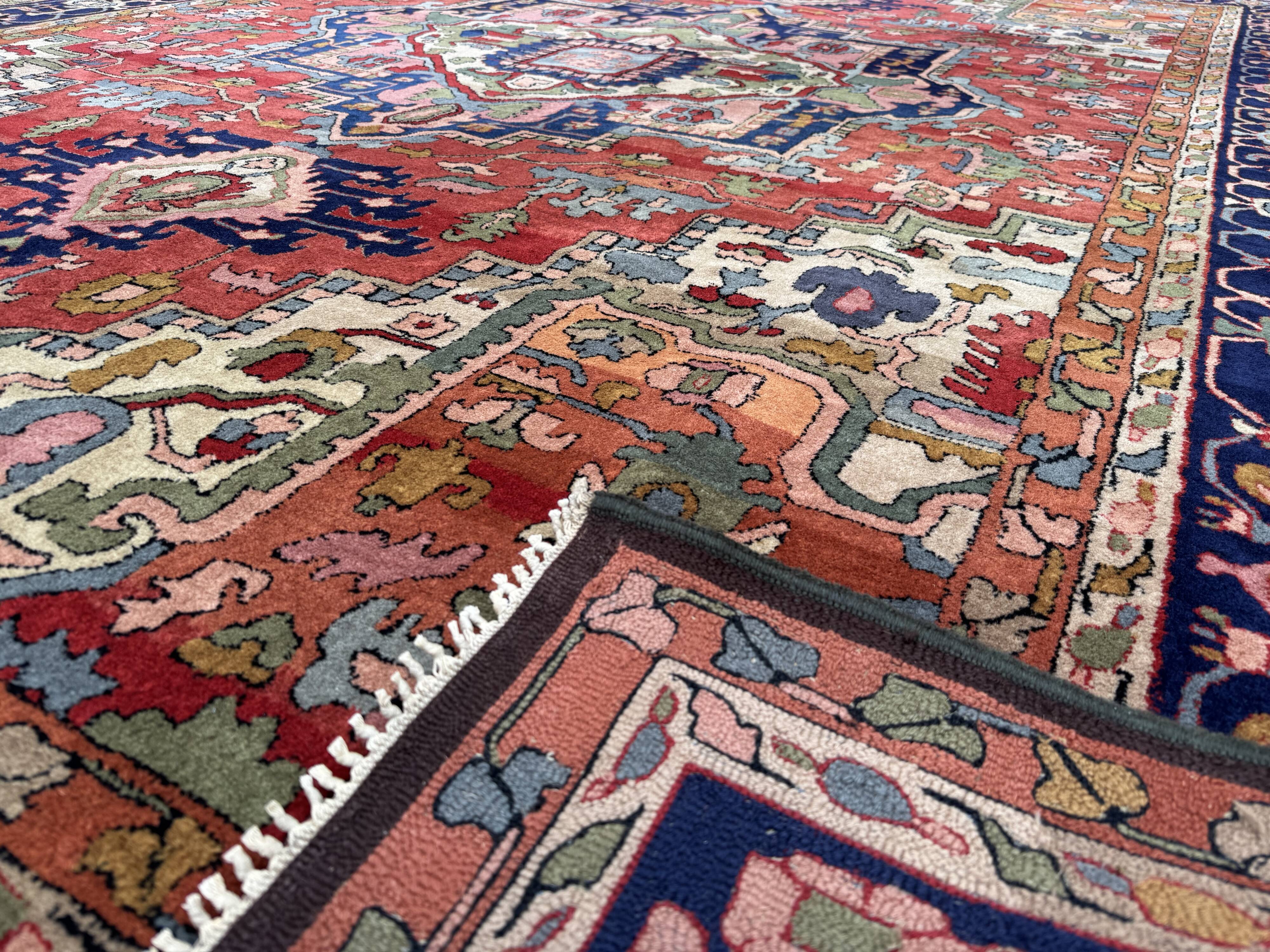 French Janus Lily Point Rug