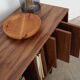 Buffet en noyer, design scandinave