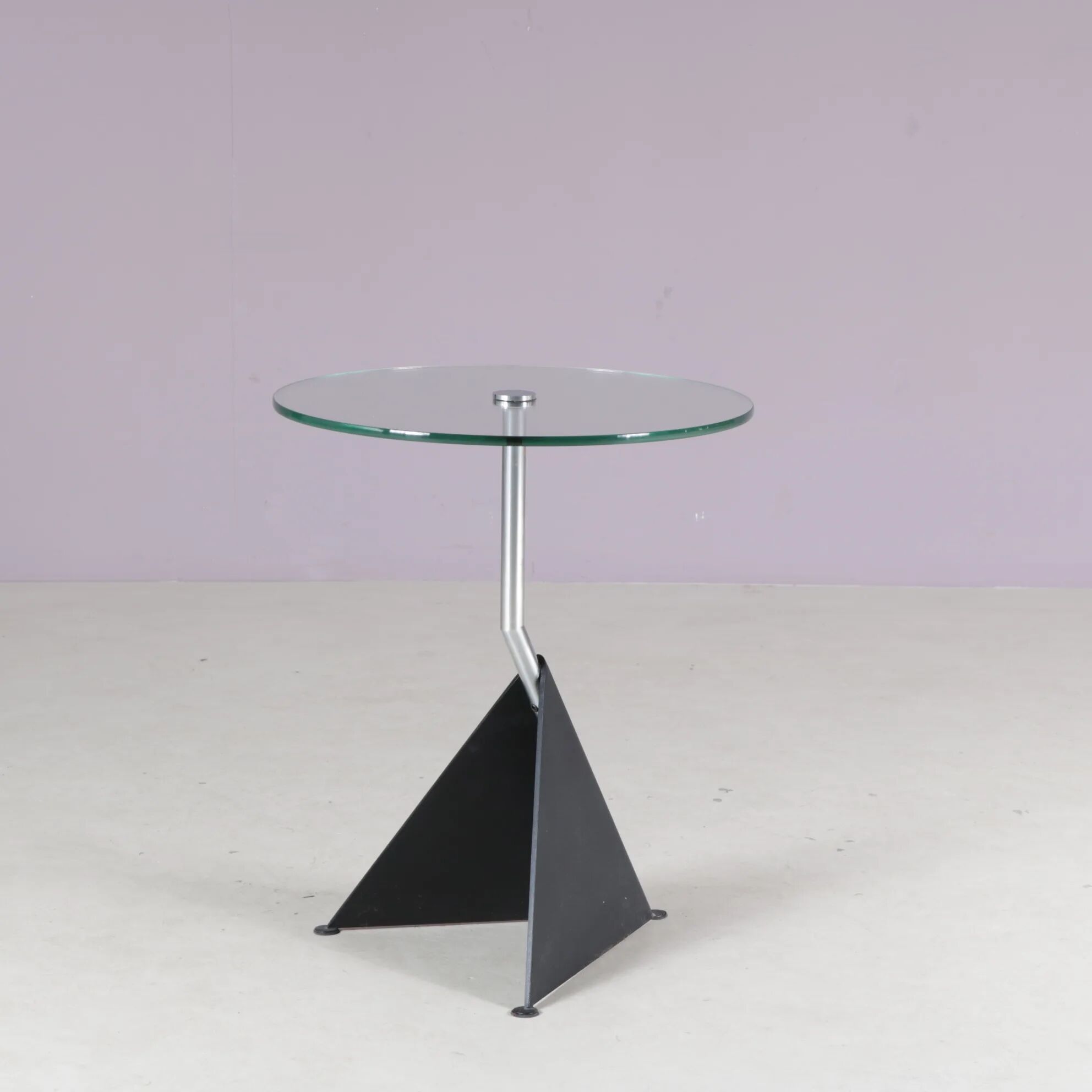 1980s HK-5 side table by Hank Kwint for Metaform, Netherlands