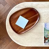 Travertine coffee table