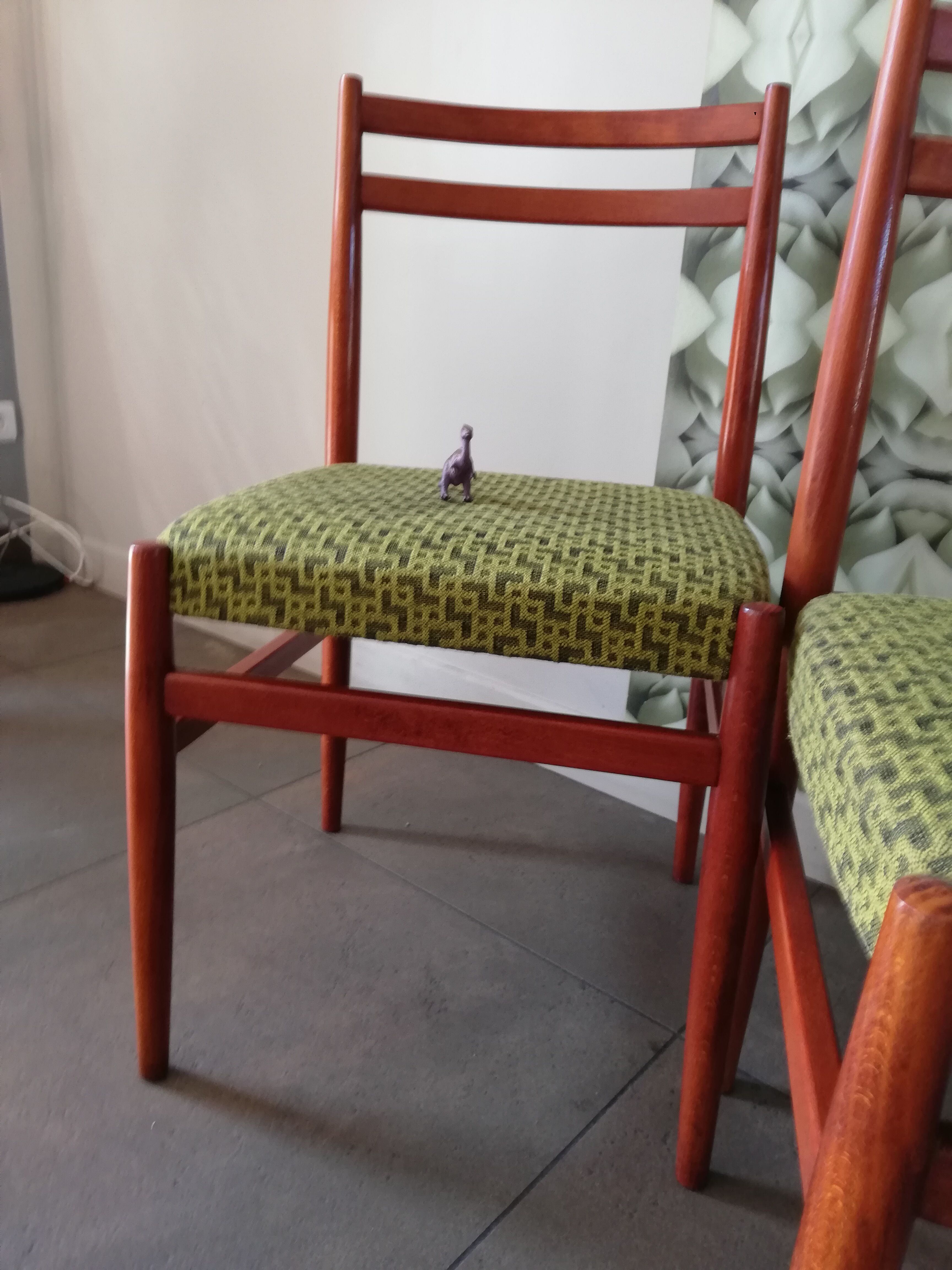 Set of 4 Czech Art Deco Chairs Ton, 1971, Up Zavody, Thonet