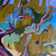 Cedar at high noon, Oil on canvas signed Leigh Gusterson